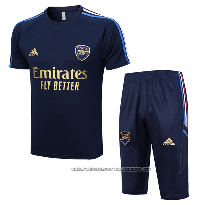 Tracksuit Arsenal 2023-2024 Short Sleeve Blue - Shorts
